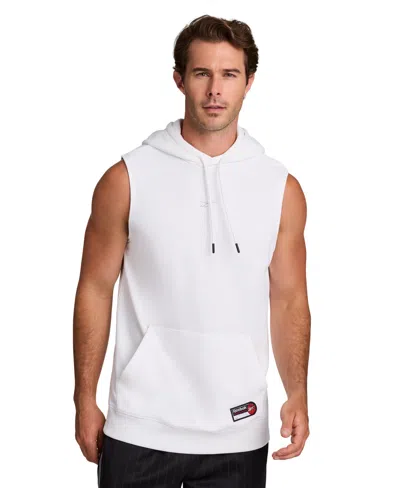 Reebok Men's Basketball Sleeveless Jock Tag Hooded Sweatshirt In Multi