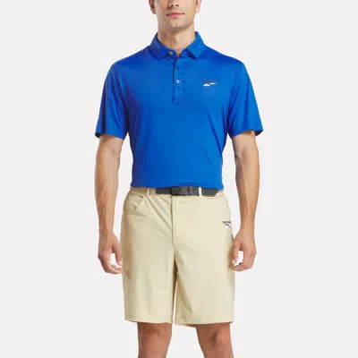 Reebok Men's Bdc Colorblocked Polo Shirt In Blue