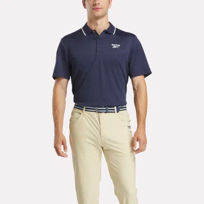 Reebok Men's Bdc Signature Polo Shirt In Blue