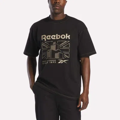 Reebok Men's Big Graphic T-shirt In Black