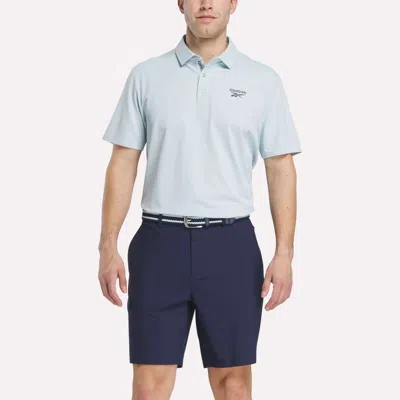Reebok Men's Bonded Pique Polo Shirt In Blue