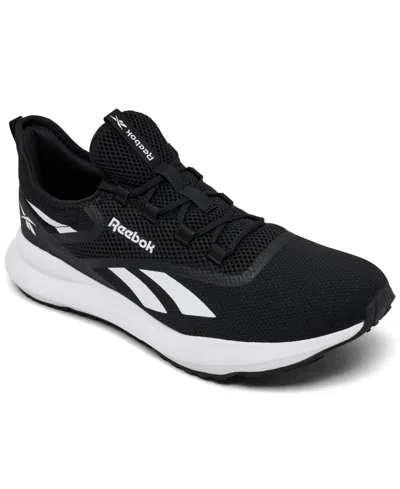 Reebok Men's City Ride Running Sneakers From Finish Line In Black,white