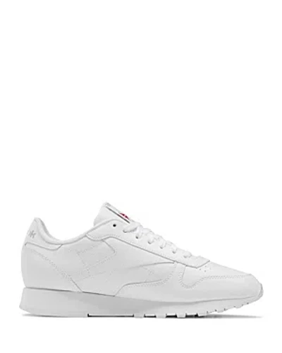 Reebok Men's Classic Lace Up Trainers In Ftwwht/ftw