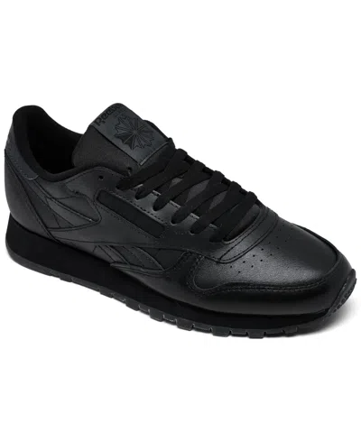 Reebok Men's Classic Leather Casual Sneakers From Finish Line