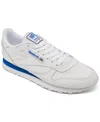 Reebok Men's Classic Leather Casual Sneakers From Finish Line In White