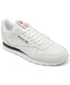 Reebok Men's Classic Leather Casual Sneakers From Finish Line In White