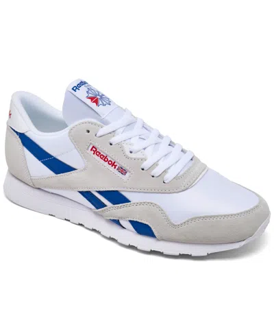 Reebok Men's Classic Nylon Casual Sneakers From Finish Line In Multi