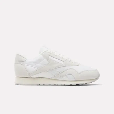 Reebok Men's Classic Nylon Shoes In White
