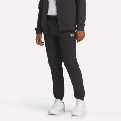 Reebok Men's Classics French Terry Track Pants In Black
