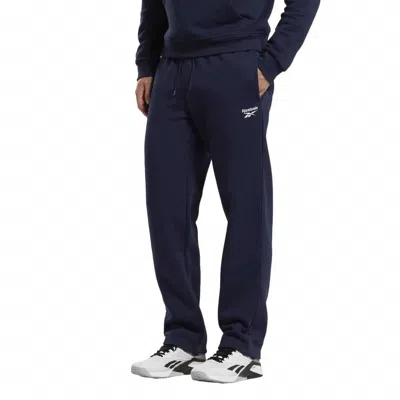 Reebok Men's Classics Ri Left Leg Logo Oh Sweat Pants In Navy In Blue