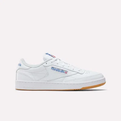 Reebok Club C 85 Leather Sneakers In White