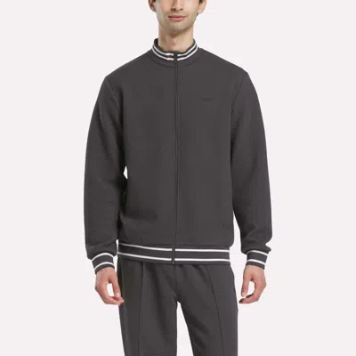 Reebok Men's Club Sport Textured Jacket In Grey 6