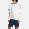 Reebok Men's Cross Check Crew Sweatshirt In White