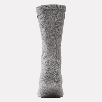 Reebok Men's Cushion Crew Socks 3 Pack In Gray