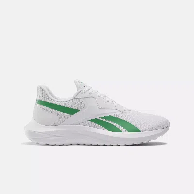 Reebok Men's Energen Lux Running Shoes In White / Sport Green / Core Black
