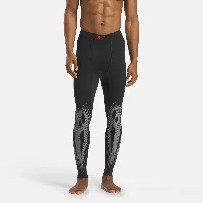 Reebok Men's Ers Perform Compression Tights In Black