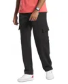 Reebok Men's Fleece Cargo Pants In Black