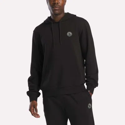 Reebok Men's French Terry Hoodie In Black
