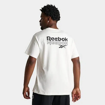 Reebok Men's Identity Brand Proud Graphic T-shirt In Chalk