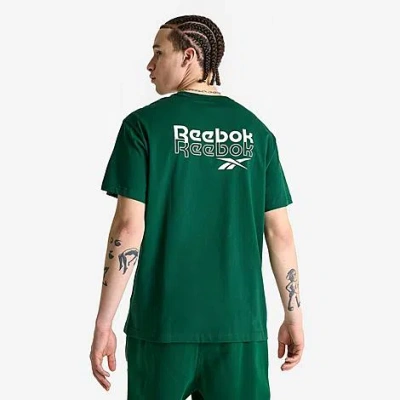 Reebok Men's Identity Brand Proud Graphic T-shirt In Dark Green