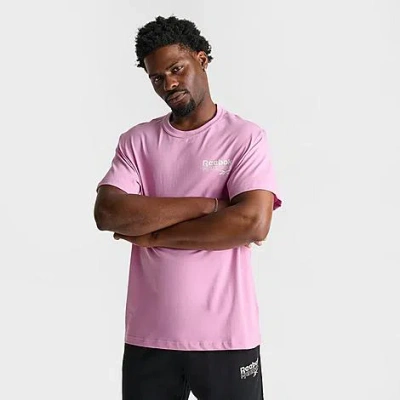 Reebok Men's Identity Brand Proud Graphic T-shirt In Pink