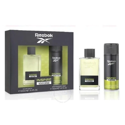 Reebok Men's Inspire Your Mind 2 oz Gift Set Fragrances 8436581946284 In White