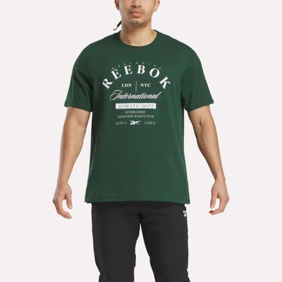 Reebok Men's International Graphic T-shirt In Green