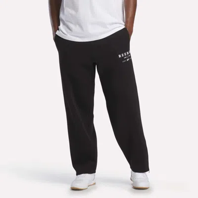 Reebok Men's International Straight Leg Pants In Black