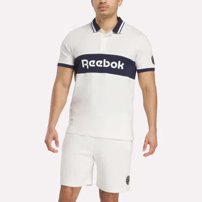 Reebok Men's Lawn Club Polo Shirt In Gray
