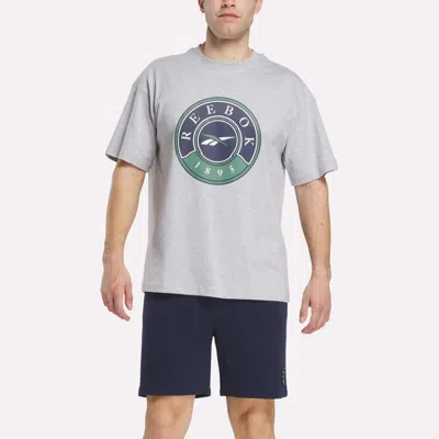 Reebok Men's Lawn Club T-shirt In Gray