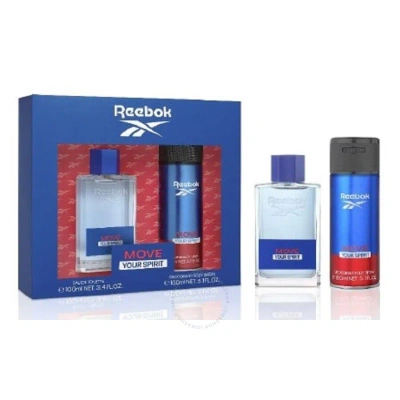 Reebok Men's Move Your Spirit 2pc Gift Set Fragrances 8436581946260 In White