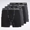 Reebok Men's Performance Boxer Briefs 4 Pack In Multi