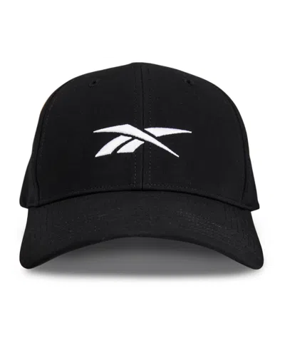 Reebok Men's Range Embroidered Logo Cap In Black