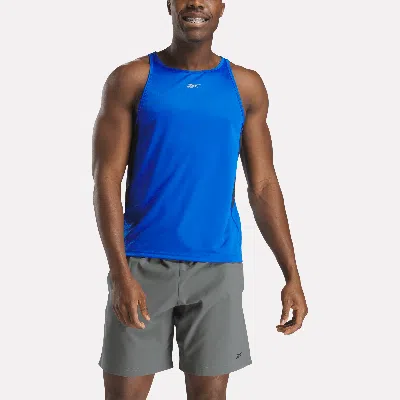 Reebok Men's Rbk-dry Running Singlet In Blue