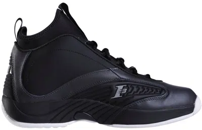 Pre-owned Reebok Men's  Answer 4.5 Sneakers In Black/coal/white