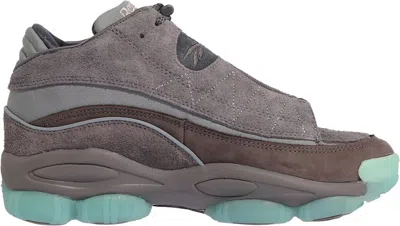 Pre-owned Reebok Men's  Answer Dmx Unik Sneakers In Grey/sand In Gray