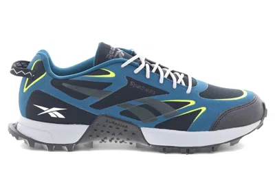 Pre-owned Reebok Men's  At Craze 3 Sneakers In Black/escape Blue/digital Lime