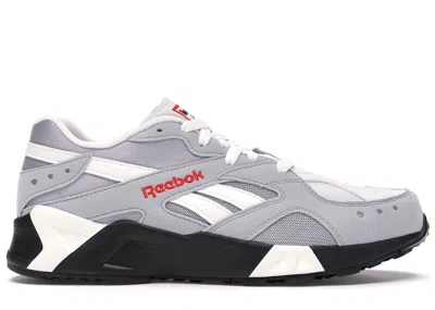 Pre-owned Reebok Men's  Aztrek Have A Good Time Sneakers In Cool Shadow/cold Grey/white