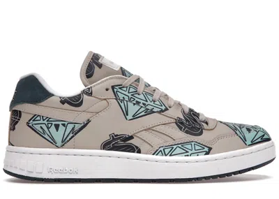 Pre-owned Reebok Men's  Bb 4000 Mu Bbc Ice Cream Diamond Dollar (2020) Sneakers In Stucco/pantone