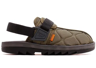 Pre-owned Reebok Men's  Beatnik M65 Sneakers In Hunter Green/pure Grey 8/core Black In Multi