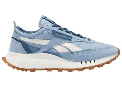 Pre-owned Reebok Men's  Classic Leather Legacy Sneakers In Brave Blue/chalk/lee 3
