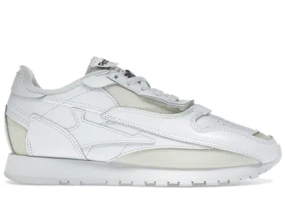 Pre-owned Reebok Men's  Classic Leather Reco Maison Margiela Project 0 'memory Of' V2 Sneakers In Footwear Whit