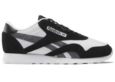 Pre-owned Reebok Men's  Classic Nylon Veefriends Accountable Ant Sneakers In White/core Black In Multi