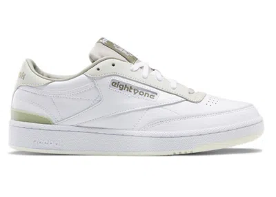 Pre-owned Reebok Men's  Club C 85 Eightyone Sand Sneakers In White/sand Stone/khaki In Multi