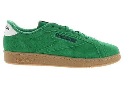Pre-owned Reebok Men's  Club C 85 Grounds Dart Board Sneakers In Glen Green/vector Red/gum