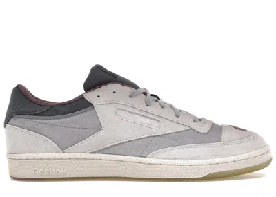 Pre-owned Reebok Men's  Club C 85 Hunter X Hunter Killua Sneakers In Lilac Frost/purple Fog/smoke Indigo