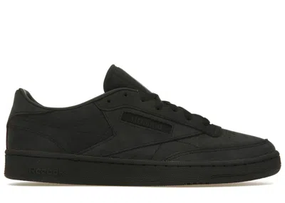 Pre-owned Reebok Men's  Club C 85 Jjjjound Nubuck Sneakers In Core Black