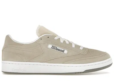 Pre-owned Reebok Men's  Club C 85 Jjjjound Suede Sneakers In Cork/footwear White/space Grey In Multi