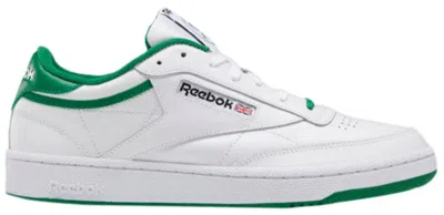 Pre-owned Reebok Men's  Club C 85 Pack Sneakers In White/glen Green/black