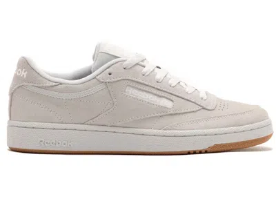 Pre-owned Reebok Men's  Club C 85 Pure Grey Gum Sneakers In Pure Grey 2/footwear White/ Lee 3 In Multi